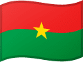 Drapeau Burkina Faso - Apostille Burkina Faso