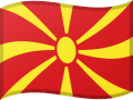 Drapeau Macédoine du Nord - Apostille du Nord